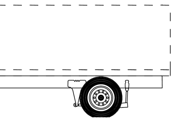 Volvo FM9 4x2 truck - drawings, dimensions, figures