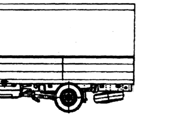 Truck ZiL-5301 - drawings, dimensions, pictures