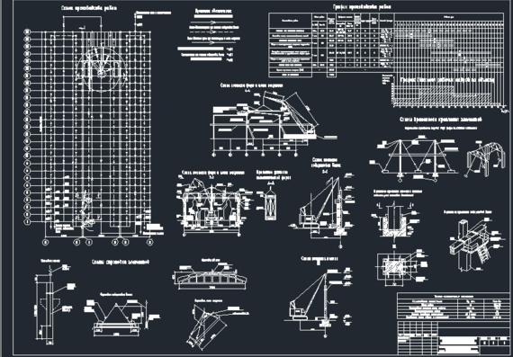 Разработка технологической карты на монтаж железобетонного каркаса одноэтажного промышленного здания