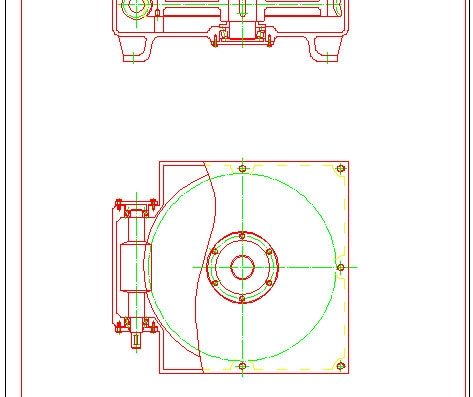 Welder turntable drive design