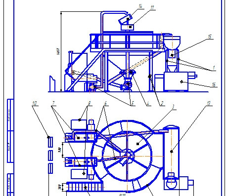 Design of test kneading machine I8-KHTA-121