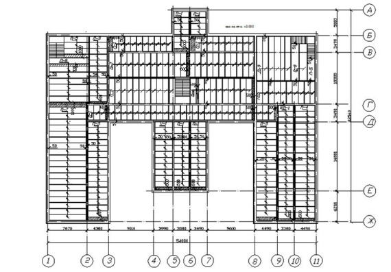70-seat perinatal center in Bryansk - architecture, foundations, structures