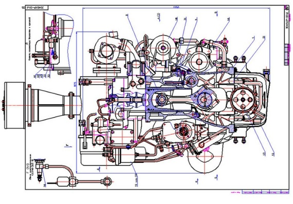 Motor drawings d3045