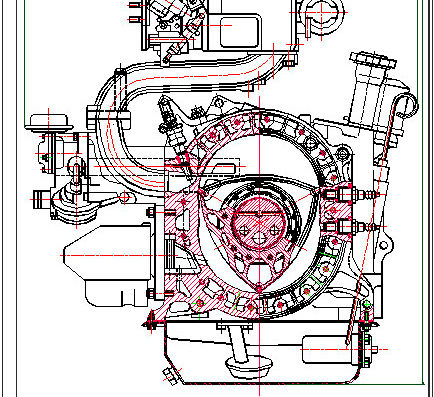 Wankel Motor - Drawings