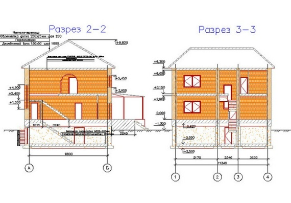 2-storey residential building with 300 m2