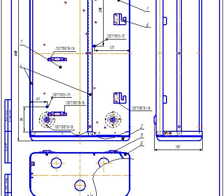 Electric boiler 6kW - drawings