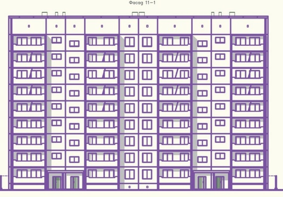 9 floors - residential building - exchange rate