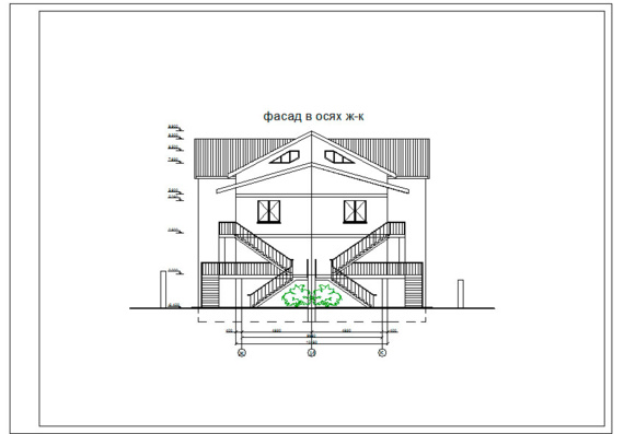 Boarding house design - drawings