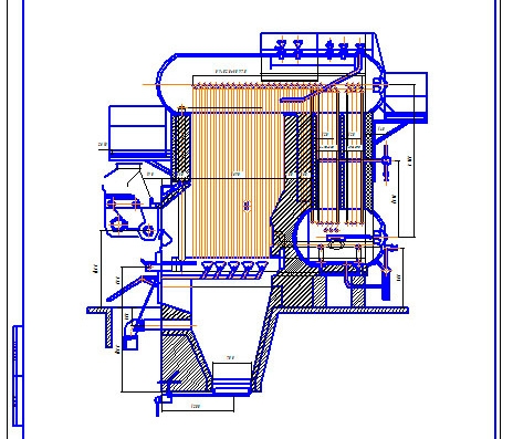 KE-25 steam generator - Drawings