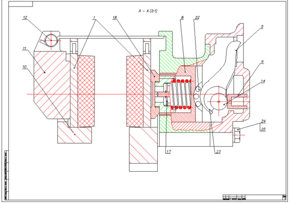 Проектирование тормозной системы -чертежи