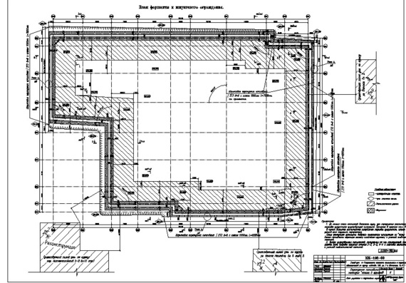 Design wall in soil - drawings, DBE