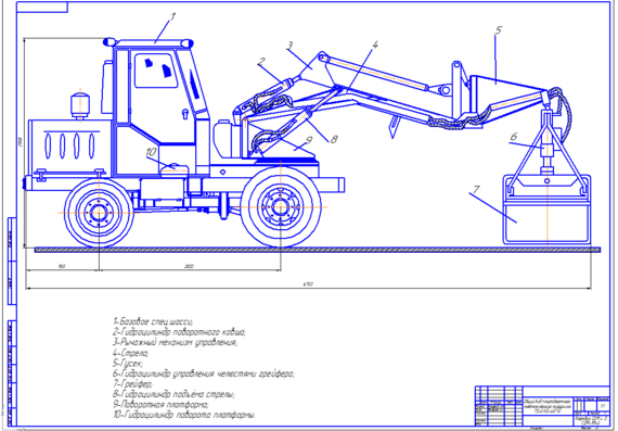 Semi-rotary loader TO-3A