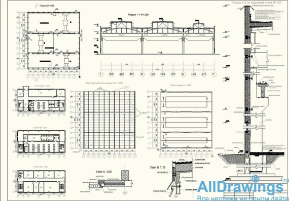 Workshop construction drawing