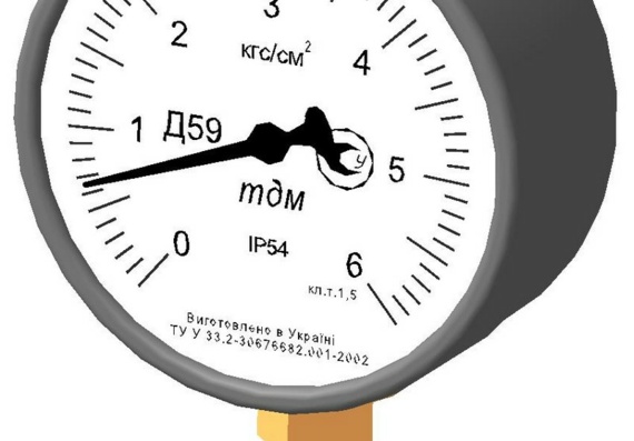 Pressure gauge D59