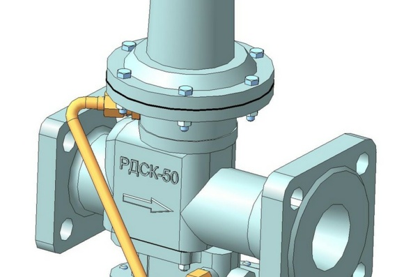 Gas pressure regulator RDSK-50