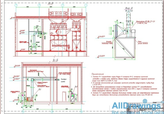 ESP. Reconstruction of slab production line - ventilation