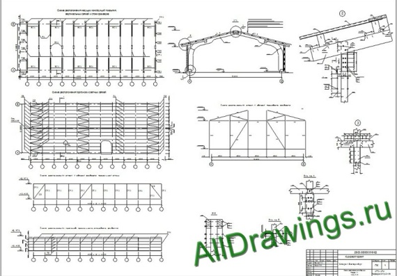 Design of a non-insulated building with load-bearing wooden galleries