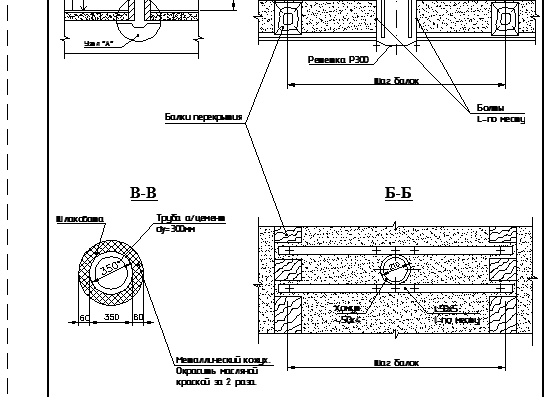 Components of underground and above-ground gas duct assemblies.