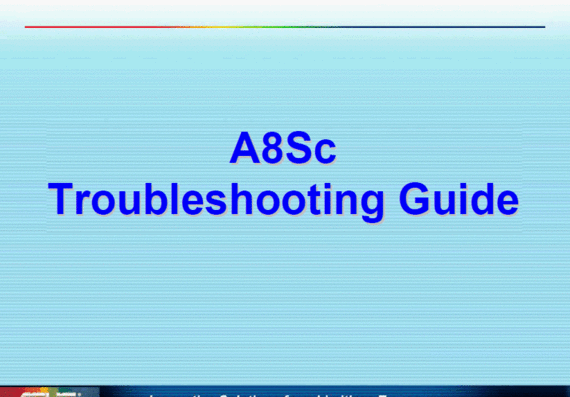 Troubleshooting ASUS A8SC