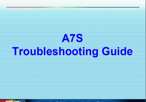 Troubleshooting ASUS A7S