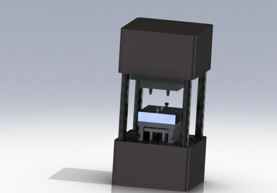 Пресс моргана - 3D модель