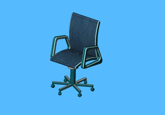 Office chair - 3D model