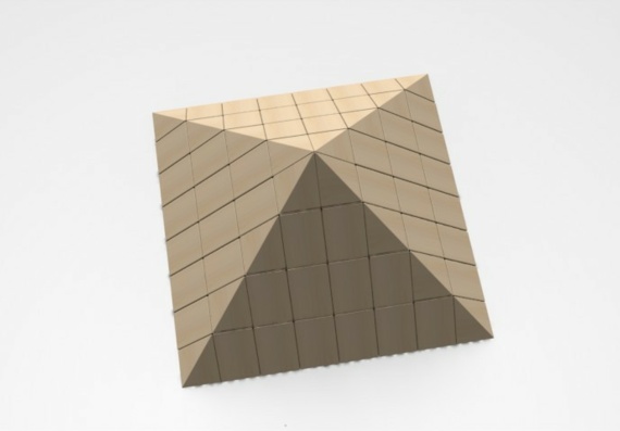 Пирамидка - 3D модель