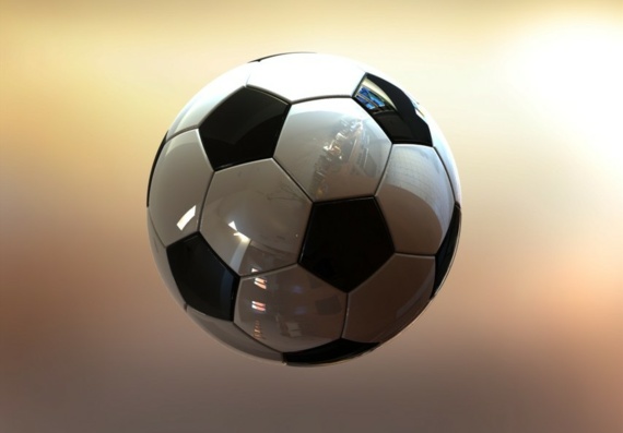 Мяч для футбола - 3D модель