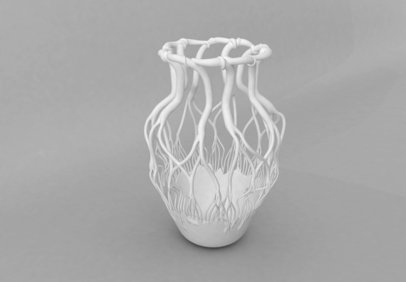 kisos vase - 3D model