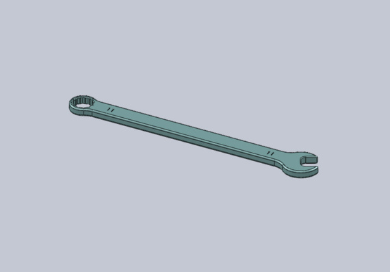 Horn Key - 3D Model