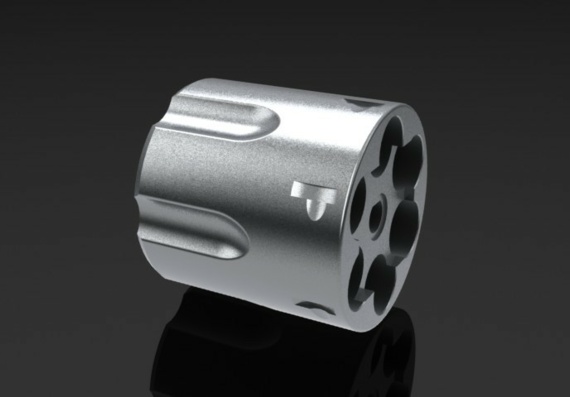 Цилиндр для Smith & Wesson - 3D модель