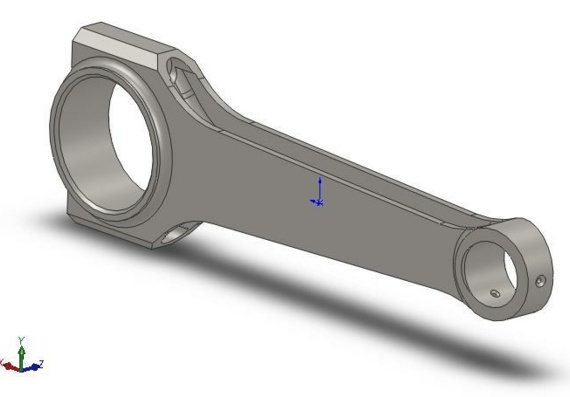 Connecting rod in 3D