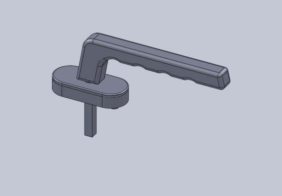 Window Grip - 3D Model