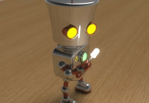 Robo-dude - 3D model