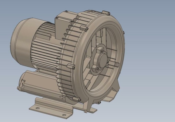 Vacuum Pump - 3D Model