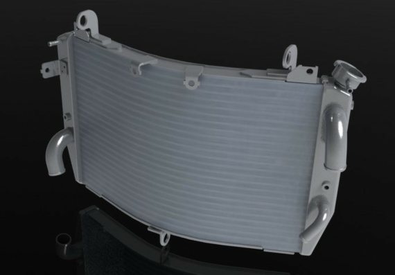 Радиатор для Suzuki GSXR 1000 - 3D модель