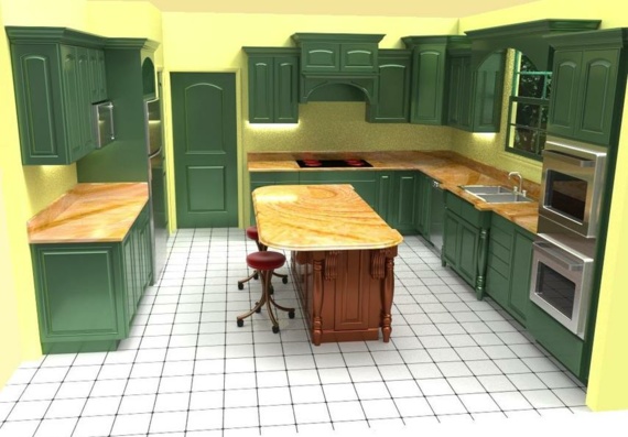 Кухня - 3D модель