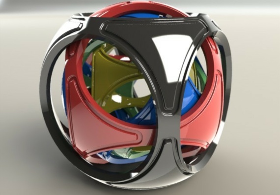 3D-модель вложенной сферы от Scott Bruins