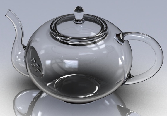 Заварной чайник - 3D модель