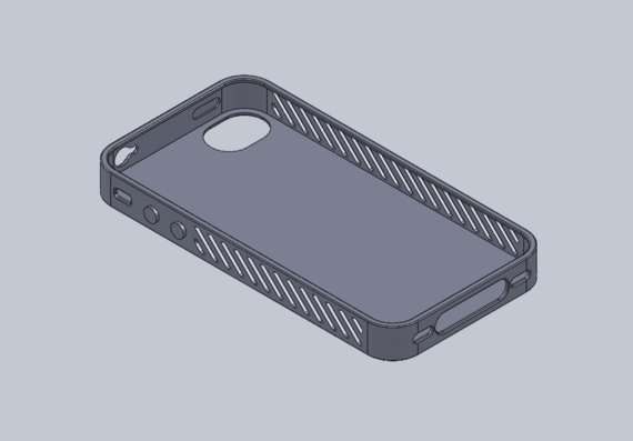 Чехол для iPhone - 3D модель