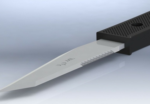 Tactical Knife - 3D model