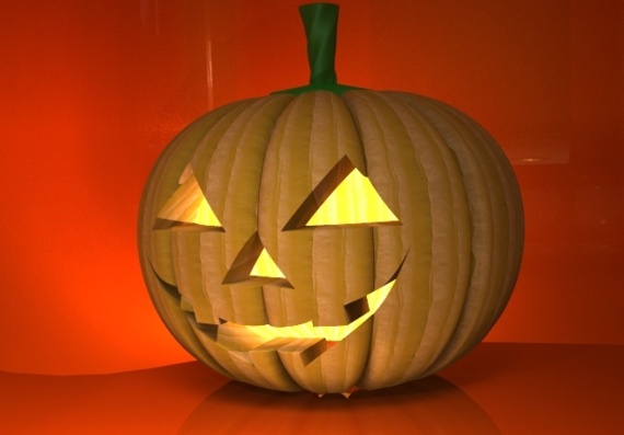 Pumpkin for Hellovin - 3D Model
