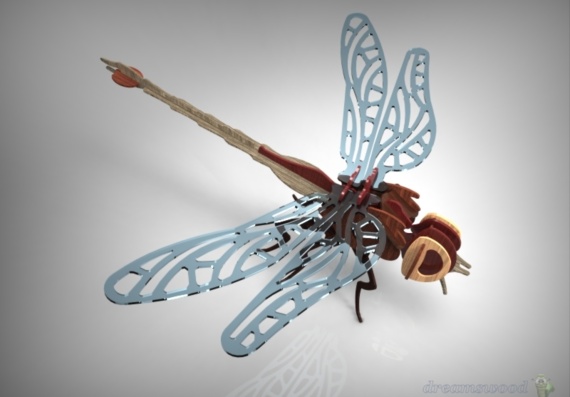 Dragonfly - 3D model