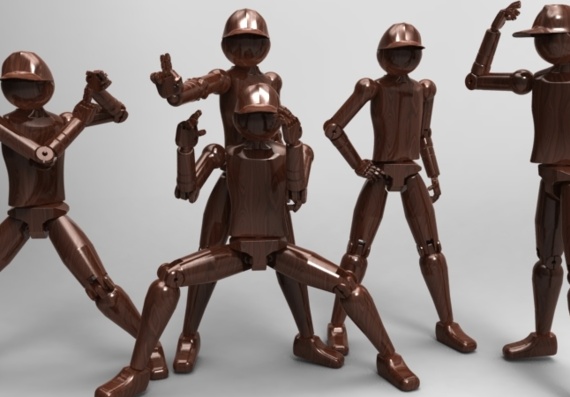 People Figures - 3D Model