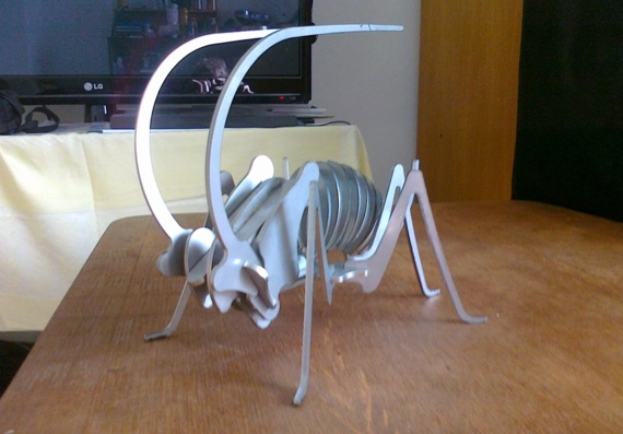 Кузнечик - 3D модель