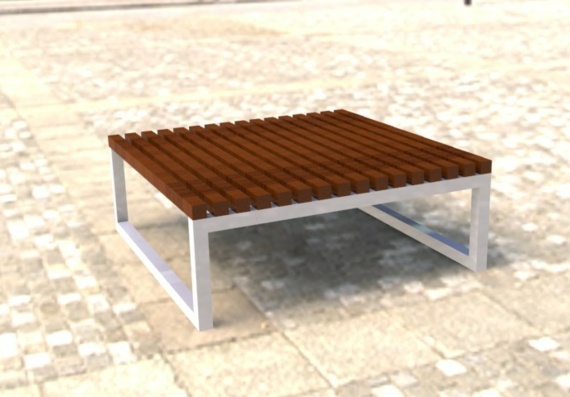 Журнальный столик - 3D модель