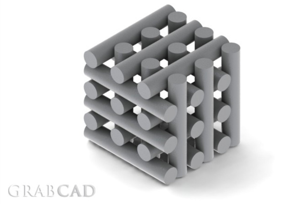 Трехмерная ткань - 3D модель