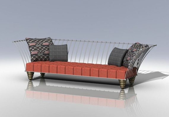 Sofa - 3D Model