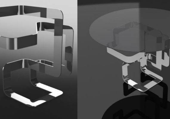 Основание стола Gutterman - 3D модель