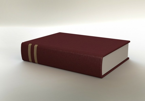 Книга - 3D модель